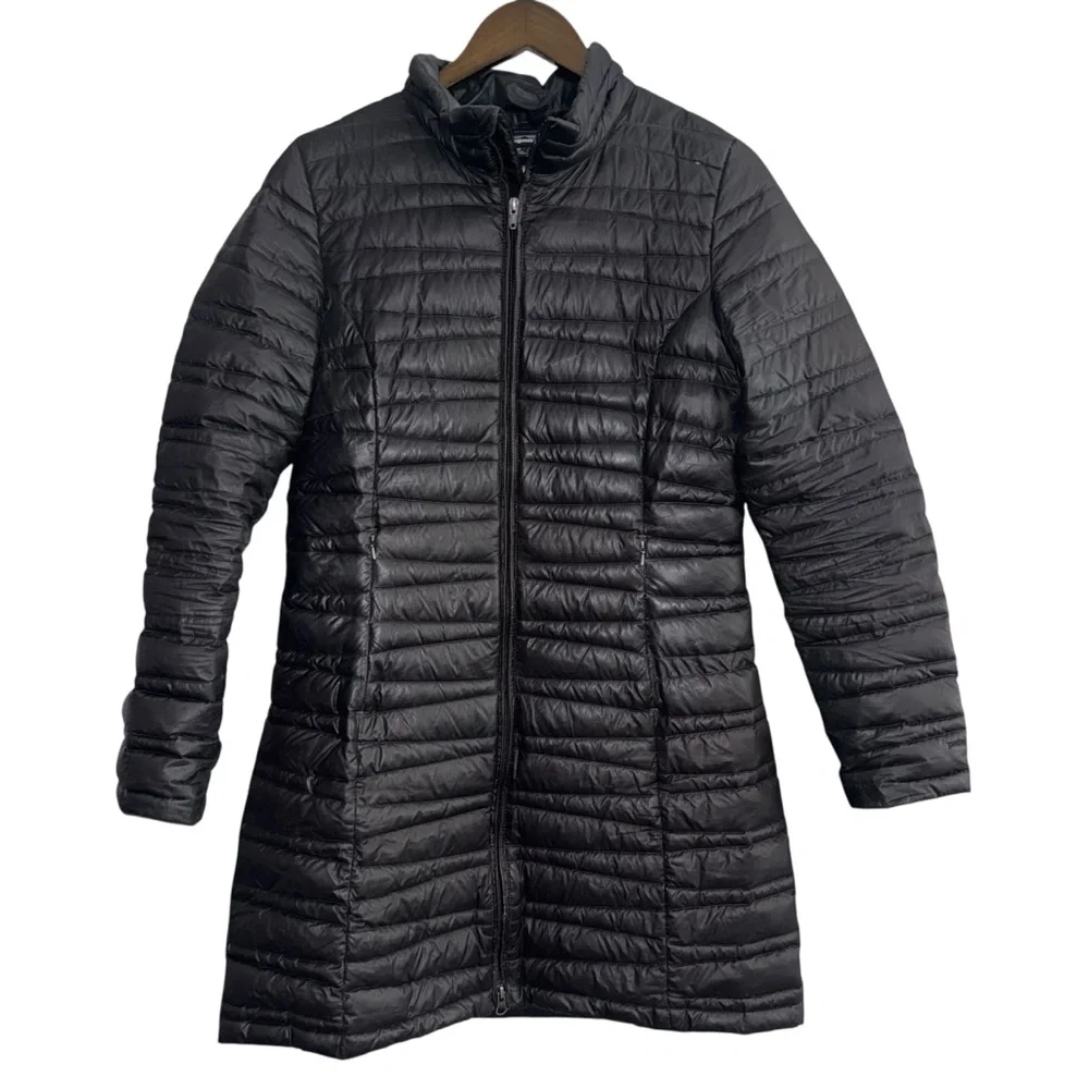 Women’s Fiona Parka long Patagonia puffer jacket medium - Picture 2 of 6